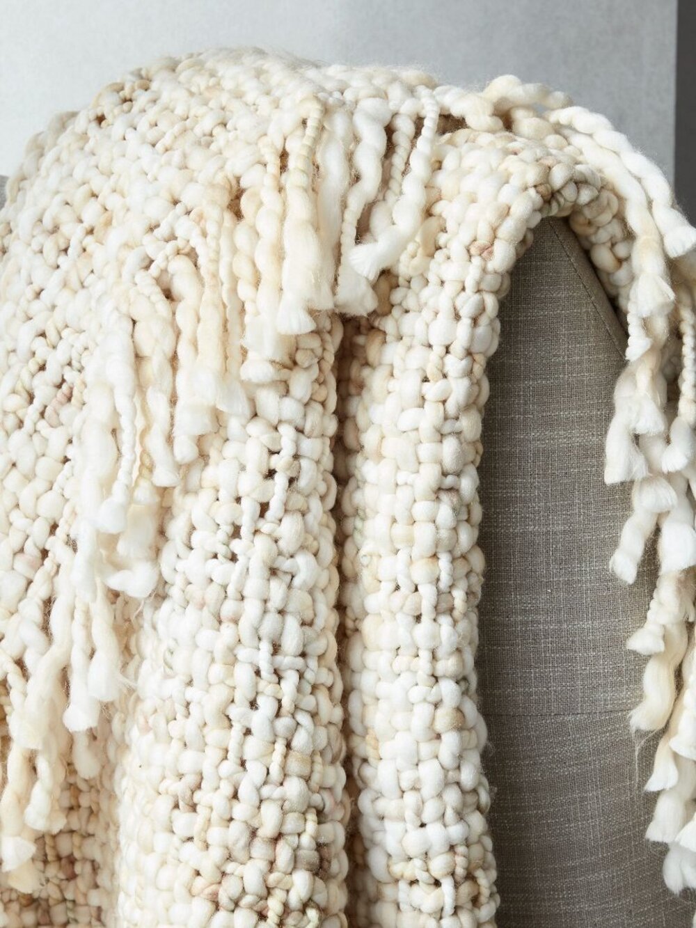 West Elm - Marled Basketweave Throw